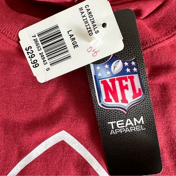 NFL Arizona Cardinals T-shirt L Short Sleeve Tee - Picture 5 of 5